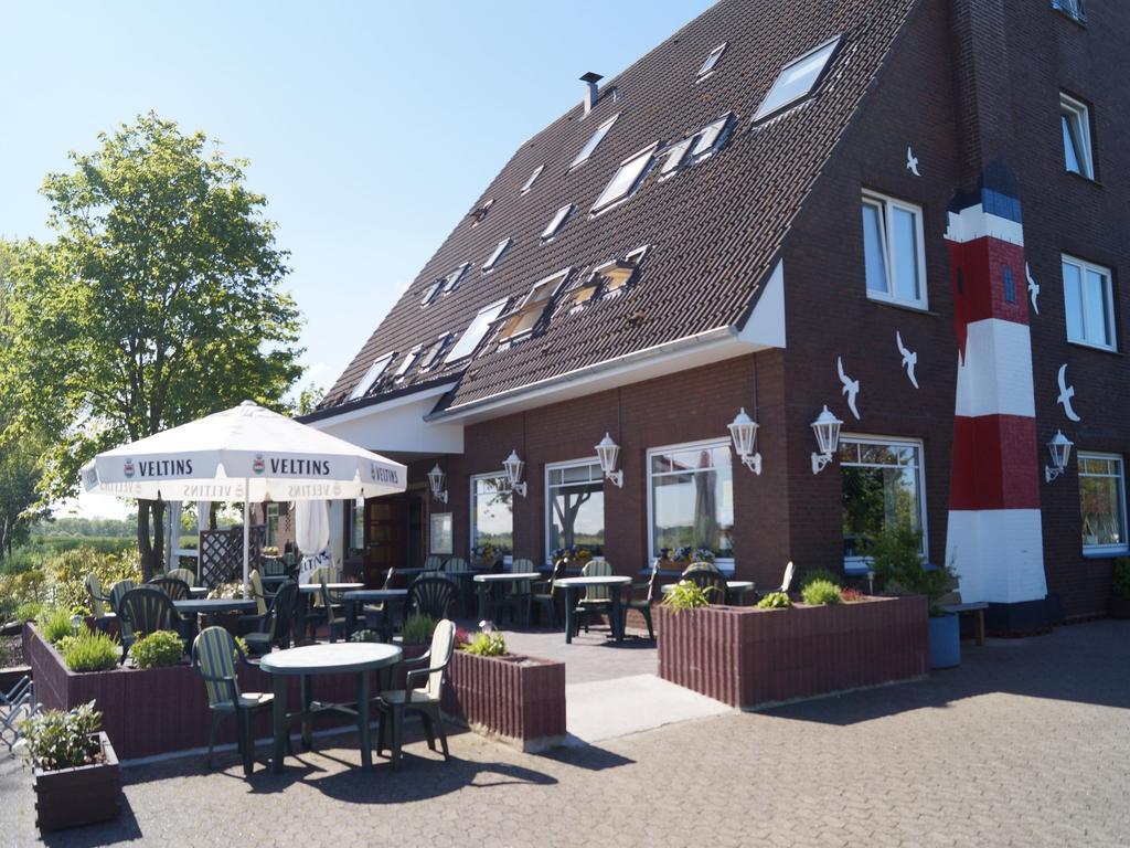 Hotel Restaurant Wattenschipper Nordholz Exteriör bild